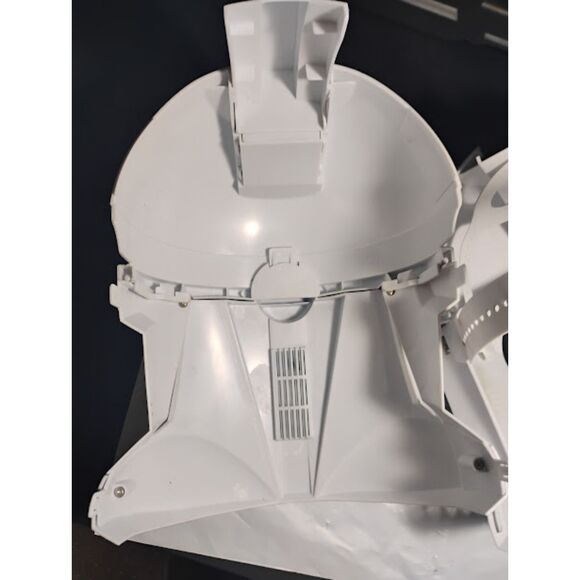 2008 Star Wars Clone Storm Trooper Talking Voice Changing Helmet W/Light Works - Picture 7 of 15